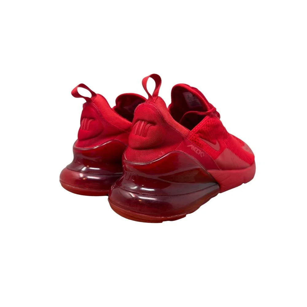 Nike Air Max 270 Mens Size 15 Red CV7544-600 Triple Red Mesh Sneakers